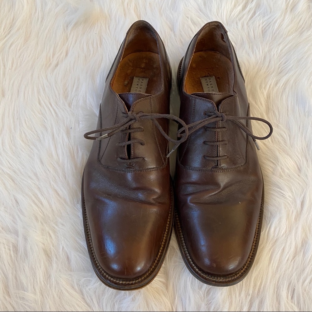 Barneys new york leather shoes